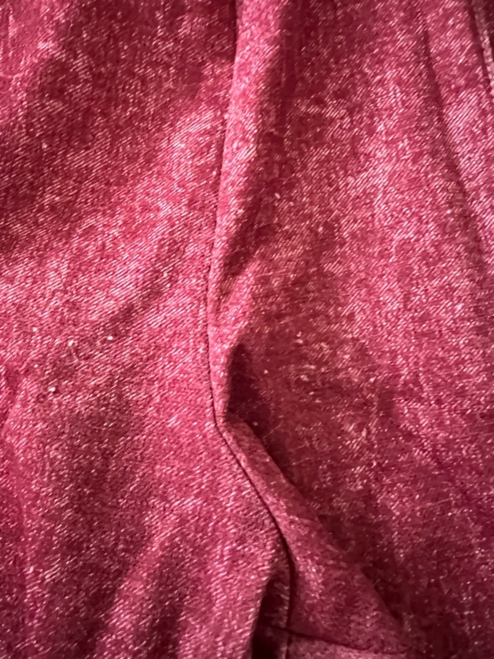 💎🗝️VINTAGE🗝️💎 Red Marled Straight Leg Pants - Picture 4 of 7